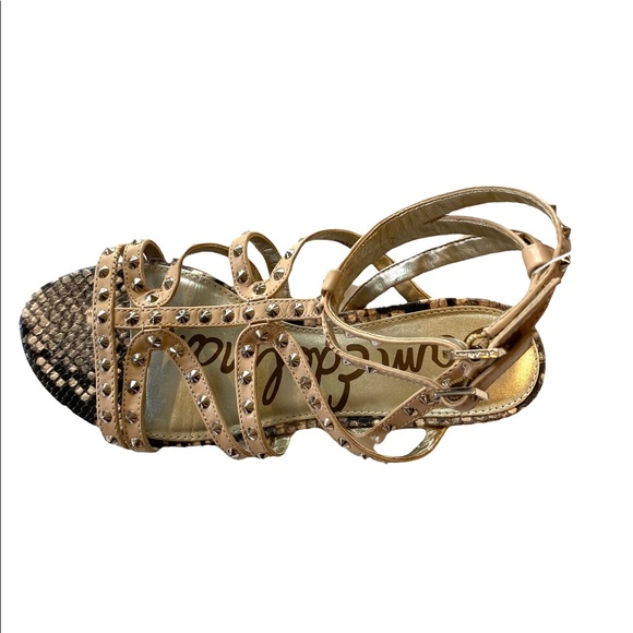 SAM EDELMAN Demi Gladiator Sandals Shoes - Picture 8 of 14